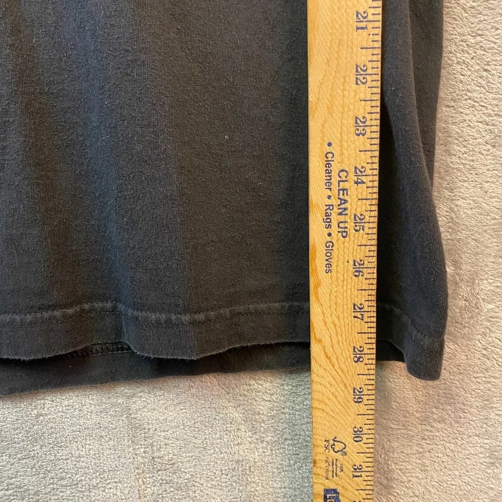 Vintage 2001 Giant Korn T-Shirt XLARGE Black Double Sided Band Tee